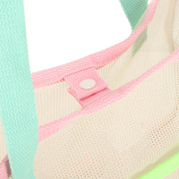 Mesh Beach Tote Bag Pool Bag Kids Shell Collecting Toy Bag