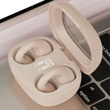 Bluetooth Open Ear Headphones Wireless Sport Earbuds with Digital Display Charging Case