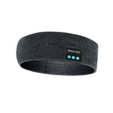 Bluetooth Sports Headband Wireless Earphones for Running and Workouts Dark Gray