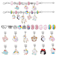 Jewellery Advent Calendar for Girls – DIY Bracelet Christmas Gift Set Style 2