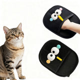 2PCS Static Removal Pet Hair Gloves – Grooming Gloves for Dogs and Cats Indoor Use