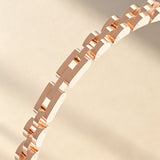 Elegant Women’s Smart Bracelet Sports Tracker Gold