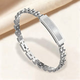 Elegant Women’s Smart Bracelet Sports Tracker Silver