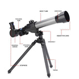 60mm Telescope with Adjustable Tripo Astronomy Starter Kit