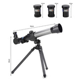 60mm Telescope with Adjustable Tripo Astronomy Starter Kit