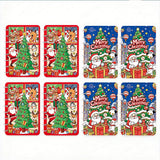 8PCS Christmas A7 Spiral Pocket Notebooks with Lined Paper