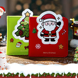 2PCS Christmas Square Blank Drawing Notebooks 96 Sheets 192 Pages