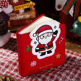 2PCS Christmas Square Blank Drawing Notebooks 96 Sheets 192 Pages