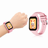4G SIM Smart Watch for Youngsters Calling and Tracking Pink