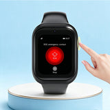 4G SIM Smart Watch for Youngsters Calling and Tracking Black
