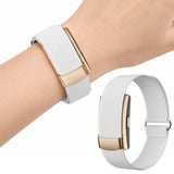 Fitness Band Smart with Woven Strap and 25 Day Battery Life Light Gray