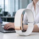 Fitness Band Smart with Woven Strap and 25 Day Battery Life Light Gray