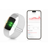Fitness Band Smart with Woven Strap and 25 Day Battery Life Light Gray
