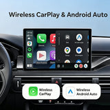 Wireless CarPlay Adapter Plug and Play Android Auto Adapter for Apple iOS 10+ Android 11.0+