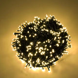 Solar-Powered LED String Fairy Lights for Outdoor Garden Decoration Warm White