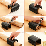 2PCS Wrapping Paper Cutter Set – Gift Wrap Roll Cutting Tool for Christmas & Crafting Style 1