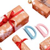 2PCS Wrapping Paper Cutter Set – Gift Wrap Roll Cutting Tool for Christmas & Crafting Style 2