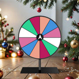 Lucky Spin Prize Wheel with Adjustable Stand and Dry Erase Surface