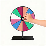 Lucky Spin Prize Wheel with Adjustable Stand and Dry Erase Surface