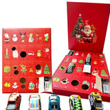 Alloy Pull-Back Car Advent Calendar– Surprise Box Toy Set