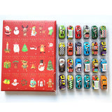 Alloy Pull-Back Car Advent Calendar– Surprise Box Toy Set