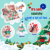 24 Days Christmas Advent Calendar Blind Box Figurines Hanging Ornaments Set