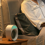USB Rechargeable Mini Humidifying Fan Portable Desktop Fan for Home Office