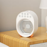 USB Rechargeable Mini Humidifying Fan Portable Desktop Fan for Home Office