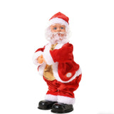 Electric Dancing Santa Claus Toy with Guitar and Music Christmas Decoration Style 3