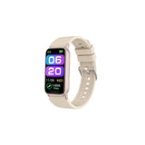 Bluetooth Smart Watch Fitness Tracker Beige