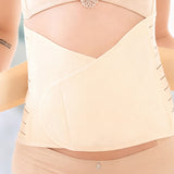 Postpartum Belly Belt Abdominal Support for Postpartum Recovery Beige
