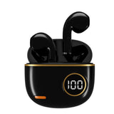 Wireless Bluetooth In-Ear Earbuds with Charging Case for Daily Use Black