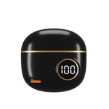 Wireless Bluetooth In-Ear Earbuds with Charging Case for Daily Use Black
