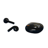 Wireless Bluetooth In-Ear Earbuds with Charging Case for Daily Use Black