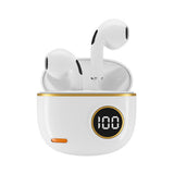 Wireless Bluetooth In-Ear Earbuds with Charging Case for Daily Use White