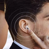 Wireless Bluetooth In-Ear Earbuds with Charging Case for Daily Use White