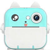 Instant Print Camera Mini Portable Photo Printer Toy Creative Gift Blue