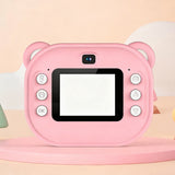 Digital Instant Print Camera Toy for Outdoor Fun Pink