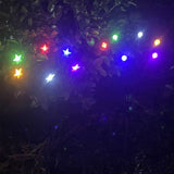 2PCS Solar RGB LED Swinging Stake Light Outdoor Garden Lamp with Wind Motion