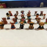 24 Days Highland Cow Advent Calendar with 3D PVC Ornaments