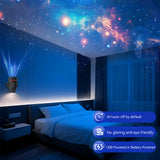 2-in-1 Galaxy Projector Lamp Dimming Night Light