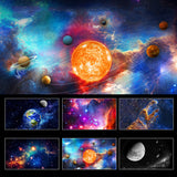 2-in-1 Galaxy Projector Lamp Dimming Night Light