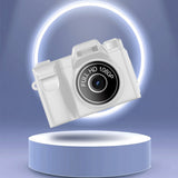 Mini Thumb Digital Camera Portable HD Pocket Video Recorder for Travel and Daily Use White