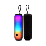 Bluetooth Mini Speaker with Night Light Portable Wireless Speaker Black