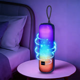 Bluetooth Mini Speaker with Night Light Portable Wireless Speaker Dark Blue
