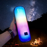 Bluetooth Mini Speaker with Night Light Portable Wireless Speaker Dark Blue