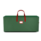 Large Christmas Tree Storage Bag with Compartments for Holiday Decorations Green