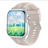 Bluetooth Smart Watch Full Screen Fitness Tracker with Call Function for Daily Use Gray