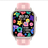 Bluetooth Smart Watch Full Screen Fitness Tracker with Call Function for Daily Use Pink