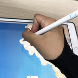 2 Pcs Anti-Touch Drawing Gloves Two-Finger Stylus Gloves for Tablet